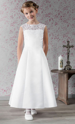 Little girl white dress pink - romanesque free wallpaper for mobile