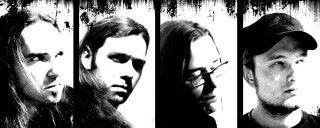 Long hair glasses group people - biomechanical free wallpaper