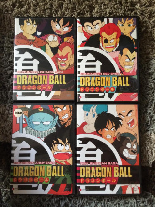 Dragon ball dvds carpet characters - temporary free wallpaper