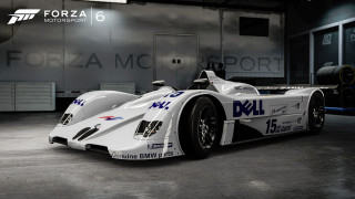 White race car garage forza - a garage free wallpaper for desktop