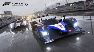Racing car wet track forza - wet free wallpaper for desktop