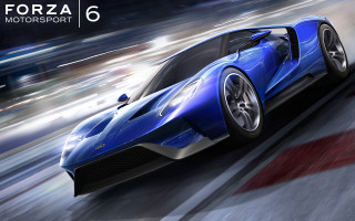 Blue sports car track blurry - a track free wallpaper