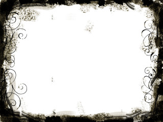 Black white square frame floral - paper texture free wallpaper