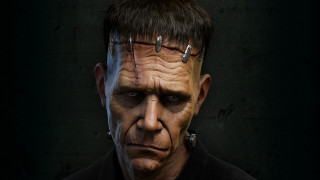 Creepy man nails head nose - arnold free wallpaper