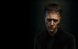 Creepy man black jacket earrings - brad holland free wallpaper