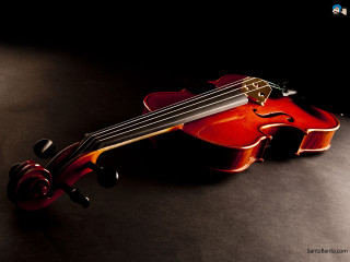 Violin black surface background white - edward george handel lucas free wallpaper