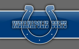Indianapolis colts logo blue gray - the center of the image free wallpaper