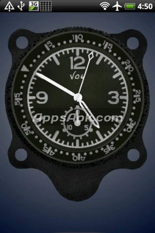 Clock black face white numbers - free technology wallpaper for mobile