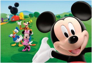 Mickey mouse cartoon background characters - the background and a sky background free wallpaper for desktop