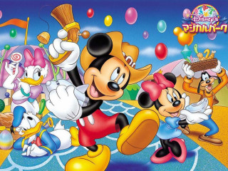 Mickey mouse cartoon characters dog - balloon free wallpaper