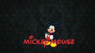 Mickey mouse red bow heart - red heart free wallpaper