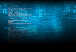 Blue background lines numbers pattern - the wall above free wallpaper