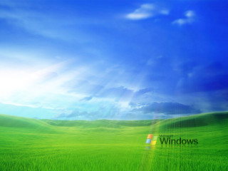 Green field blue sky clouds 88 - a green field free wallpaper