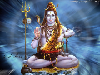 Hindu god sitting rock staff 2 - divine free wallpaper