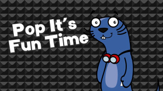 Cartoon cat pop funtime checkered - fun free wallpaper