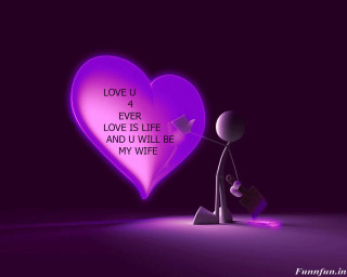Purple heart man briefcase quote - life free wallpaper