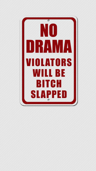 No drama violators bitch slapped - real free wallpaper