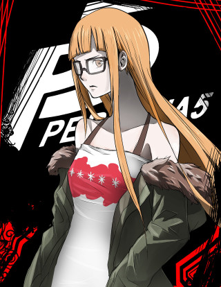 Woman glasses redshirt blackbackground fluxus - fluxus free wallpaper for mobile