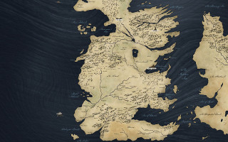Middle earth map land water - game free wallpaper