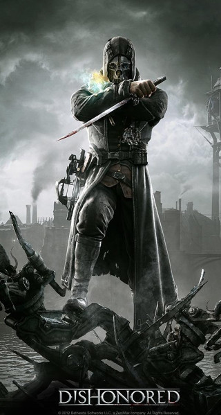 Dishonored character city sword demon - bloodborne free wallpaper for mobile