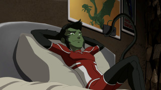 Cartoon character bed cats relaxing - bed free wallpaper