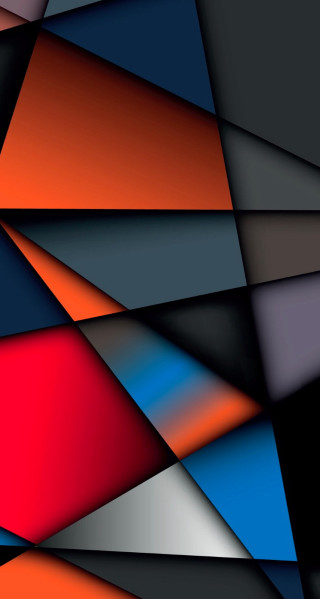 Colorful abstract black red blue 2 - diagonal free wallpaper for mobile