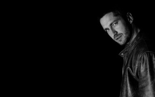 Man leather jacket serious look 9 - anthony s waters free wallpaper