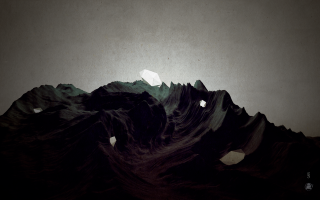 Mountain range moon wine black - a moon in the sky above free wallpaper