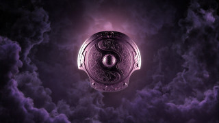 Purple black yin yang symbol - yang symbol free wallpaper