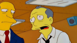 Business suit talking to simpsons - stanley artgermm free wallpaper for desktop