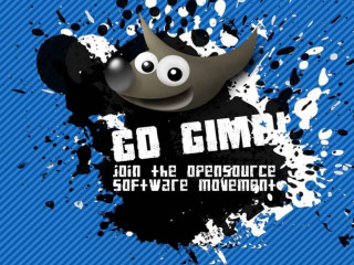 Cartoon character go gimp poster - desmond morris free wallpaper