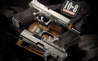 Gun number luggage case tag - a number free wallpaper