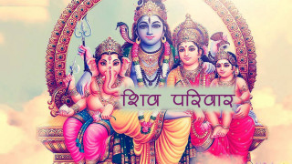 Lord ganesh five avatars painting - a photocopy free wallpaper for desktop