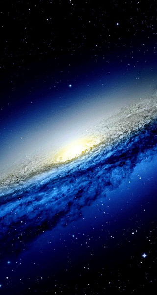 Large colorful galaxy stars bright 2 - free sky wallpaper