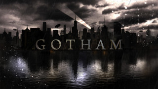 Gotham city skyline dark sky - a dark sky in the background free wallpaper for desktop