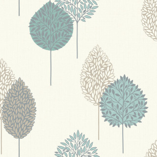 Trees pattern blue beige wallpaper - the back free wallpaper for tablet
