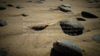 Rock sand quote image sand - depth of field free wallpaper