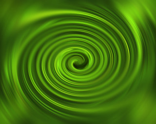 Green background spiral design center - computer art free wallpaper for desktop