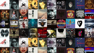 Movie collage woman face posters - post grunge free wallpaper