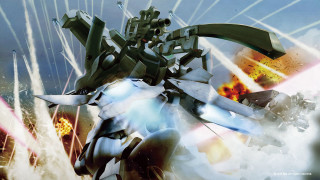 Futuristic robot lights smoke backend - its back end free wallpaper