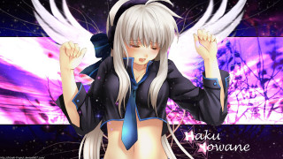 White haired angel gothic anime - a white angel free wallpaper