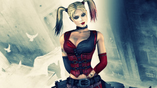 Woman gun red black outfit - dark fantasy art free wallpaper