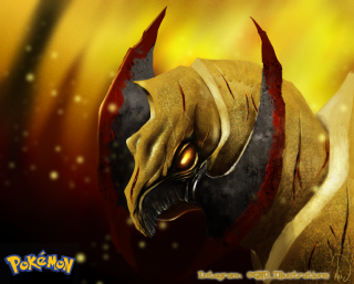 Strange creature big eyes horns - strange free wallpaper for desktop