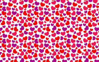 Hearts white red purple background - annabel kidston free wallpaper