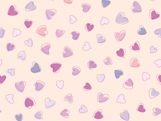 Hearts pink background pattern love 3 - a bunch of hearts free wallpaper