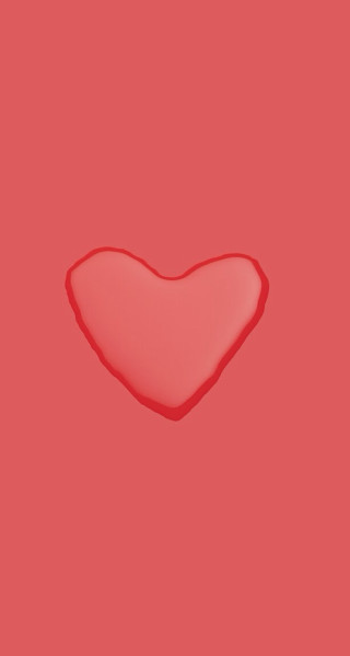 Heart shaped object red background 2 - free hearts wallpaper for mobile