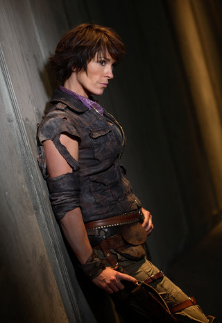 Eve ryder leather outfit wall - assemblage free wallpaper for mobile