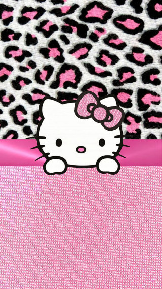 Hello kitty wallpaper pink bow 2 - pop surrealism free wallpaper for mobile
