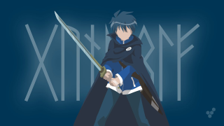 Man blue outfit sword blue 2 - armin hansen free wallpaper for desktop