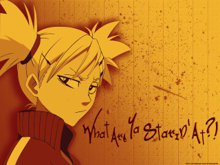 Anime character ponytail sweater casual - andrew law free wallpaper